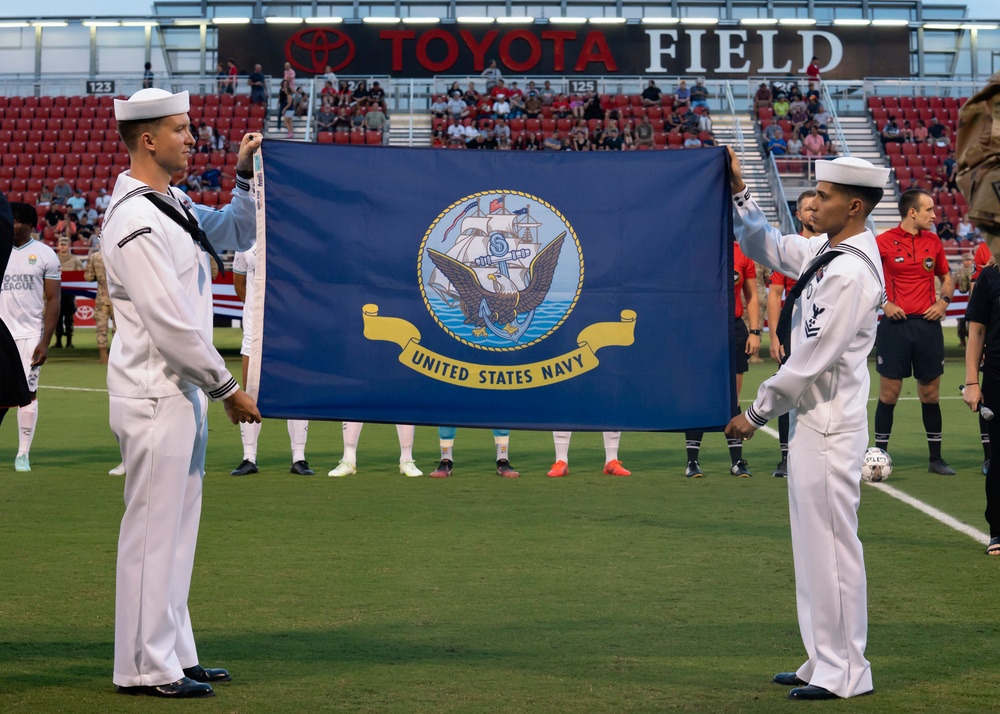 Navy Talent Acquisition Group San Antonio Supports San Antonio Football Club