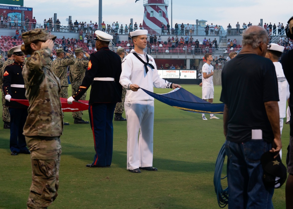 Navy Talent Acquisition Group San Antonio Supports San Antonio Football Club