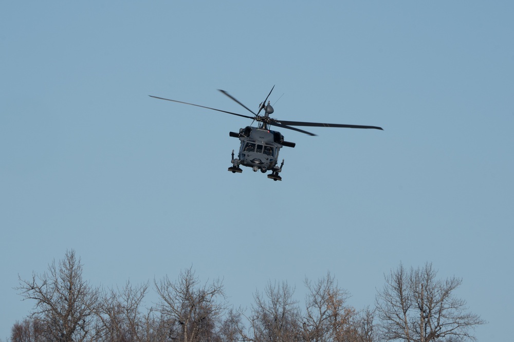 RF-A 23-1 and JBER aircraft fly high