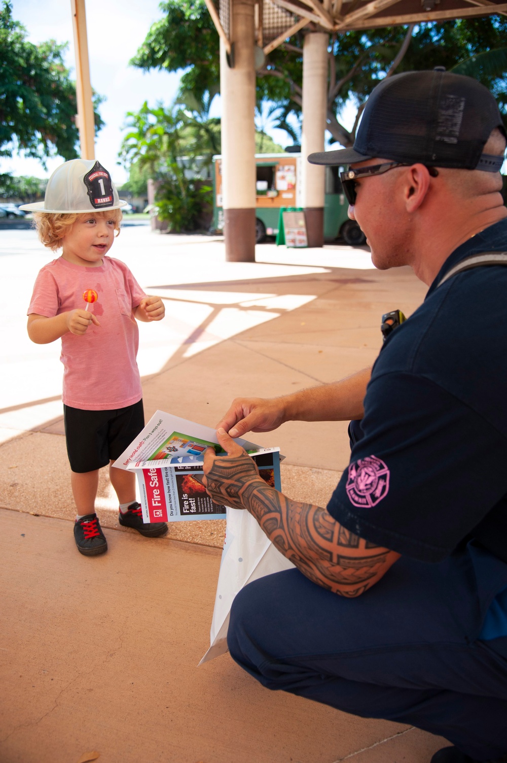 Federal Fire Department Hawaii hosts Fire Prevention Week