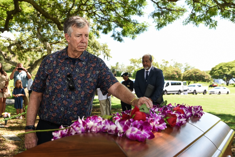 U.S. Navy Shipfitter Third Class Francis Hannon Interment Ceremony