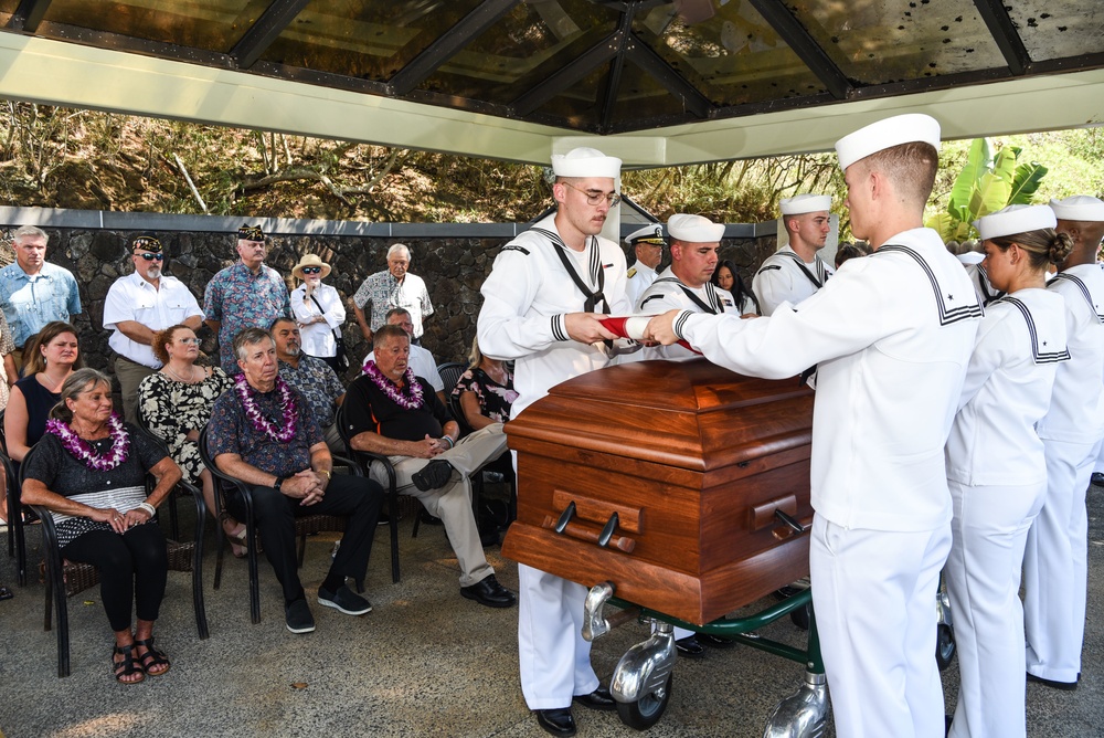 U.S. Navy Shipfitter Third Class Francis Hannon Interment Ceremony