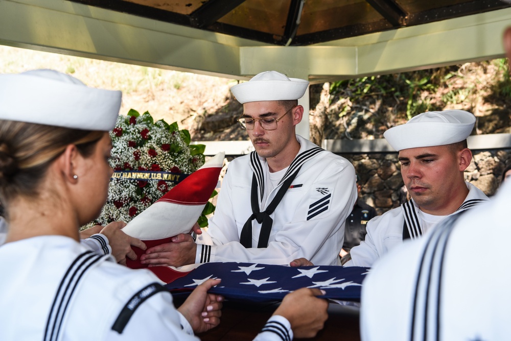 U.S. Navy Shipfitter Third Class Francis Hannon Interment Ceremony