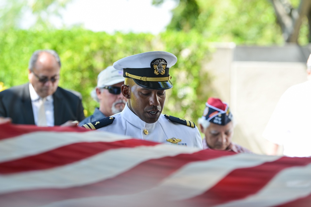 U.S. Navy Shipfitter Third Class Francis Hannon Interment Ceremony