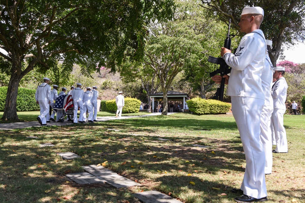 U.S. Navy Shipfitter Third Class Francis Hannon Interment Ceremony