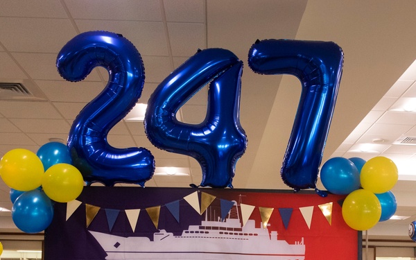 Anderson Hall: 247th Navy Birthday Meal