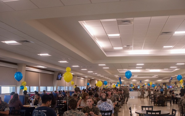 Anderson Hall: 247th Navy Birthday Meal