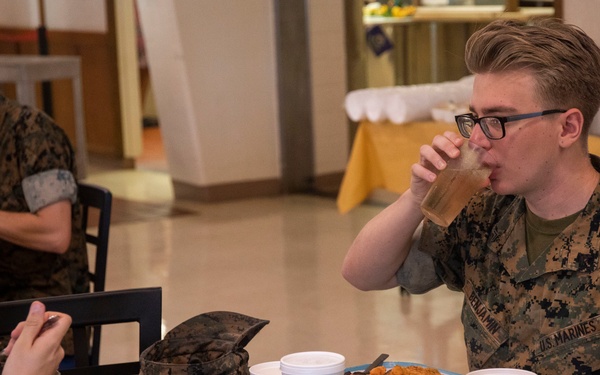 Anderson Hall: 247th Navy Birthday Meal