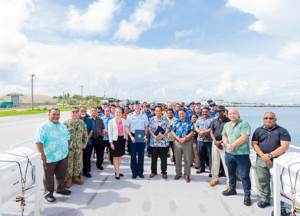 US Coast Guard and FSM Sign Inaugural Shiprider Agreement