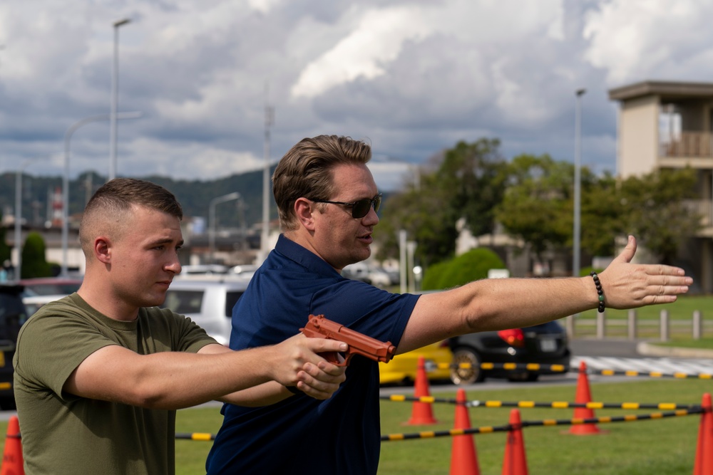 PMO trains U.S. Marines and Sailors for Security Augmentation Force