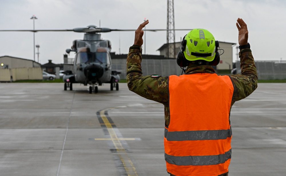 Italian AF arrives to Spangdahlem AB