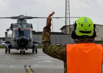 Italian AF arrives to Spangdahlem AB