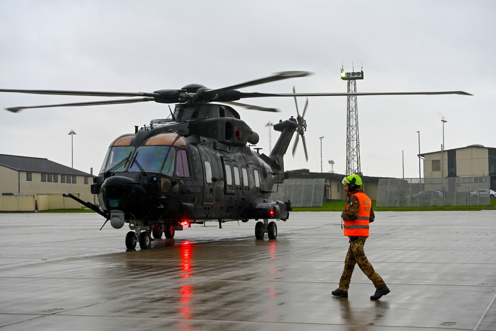 Italian AF arrives to Spangdahlem AB