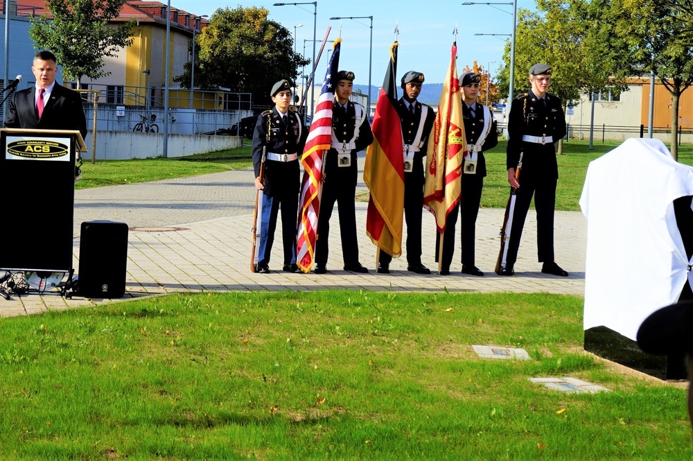 USAG Wiesbaden unveils memorial honoring Gold Star Families