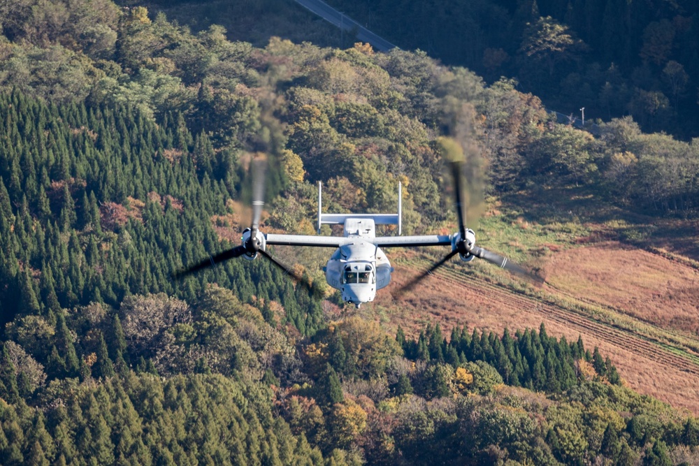 RESOLUTE DRAGON | VMM-265 CONDUCTS LOW ALTITUDE TACTICS TRAINING