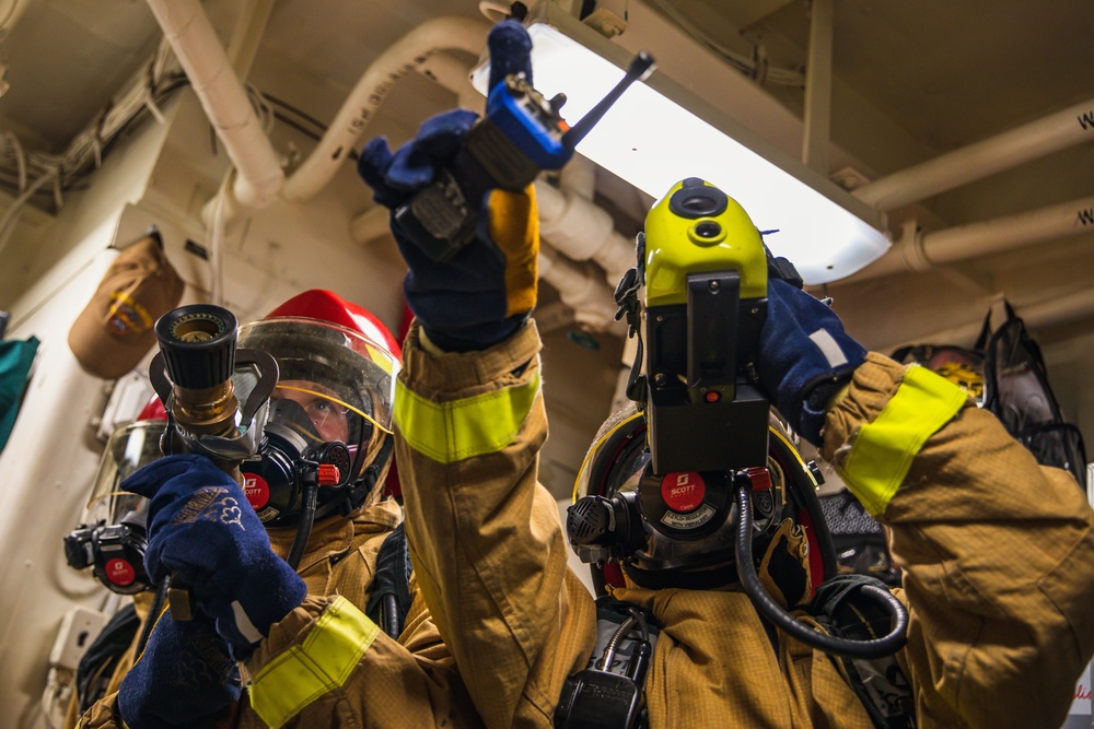 USS Paul Ignatius (DDG 117) Conducts General Quarters Drill