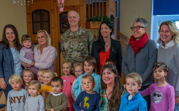 Reading program connects Team Ramstein with local kindergarten