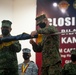 Service members of the AFP, JGSDF, ROKMC and the U.S. Armed Forces participate in the closing ceremony of KAMANDAG 6