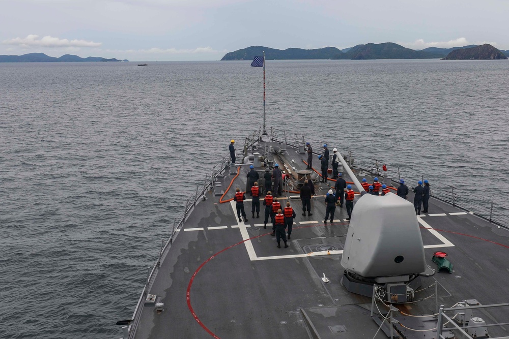 USS Higgins Departs Thailand After Scheduled Port Visit