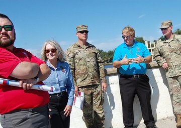 Corps of Engineers leaders survey northeast Florida coastal conditions after Hurricane Ian