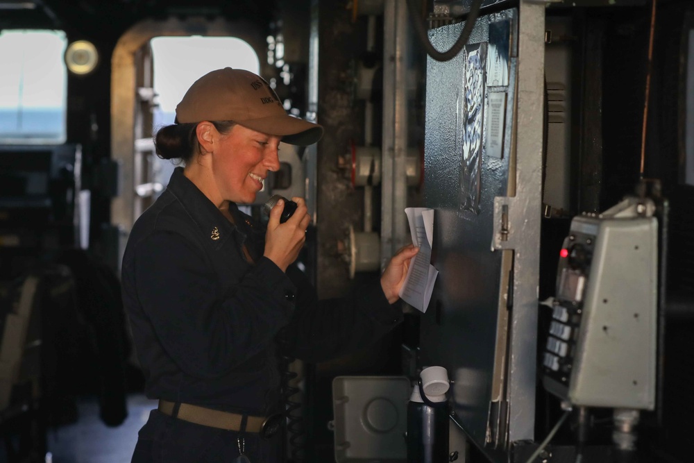 USS McFaul Celebrates Navy Birthday