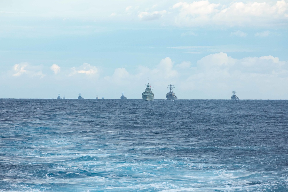 USS Normandy Deploys with the Gerald R. Ford Carrier Strike Group