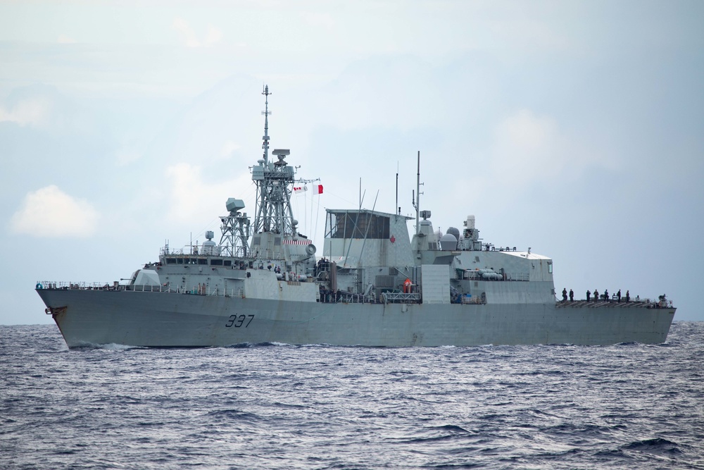 USS Normandy Deploys with the Gerald R. Ford Carrier Strike Group