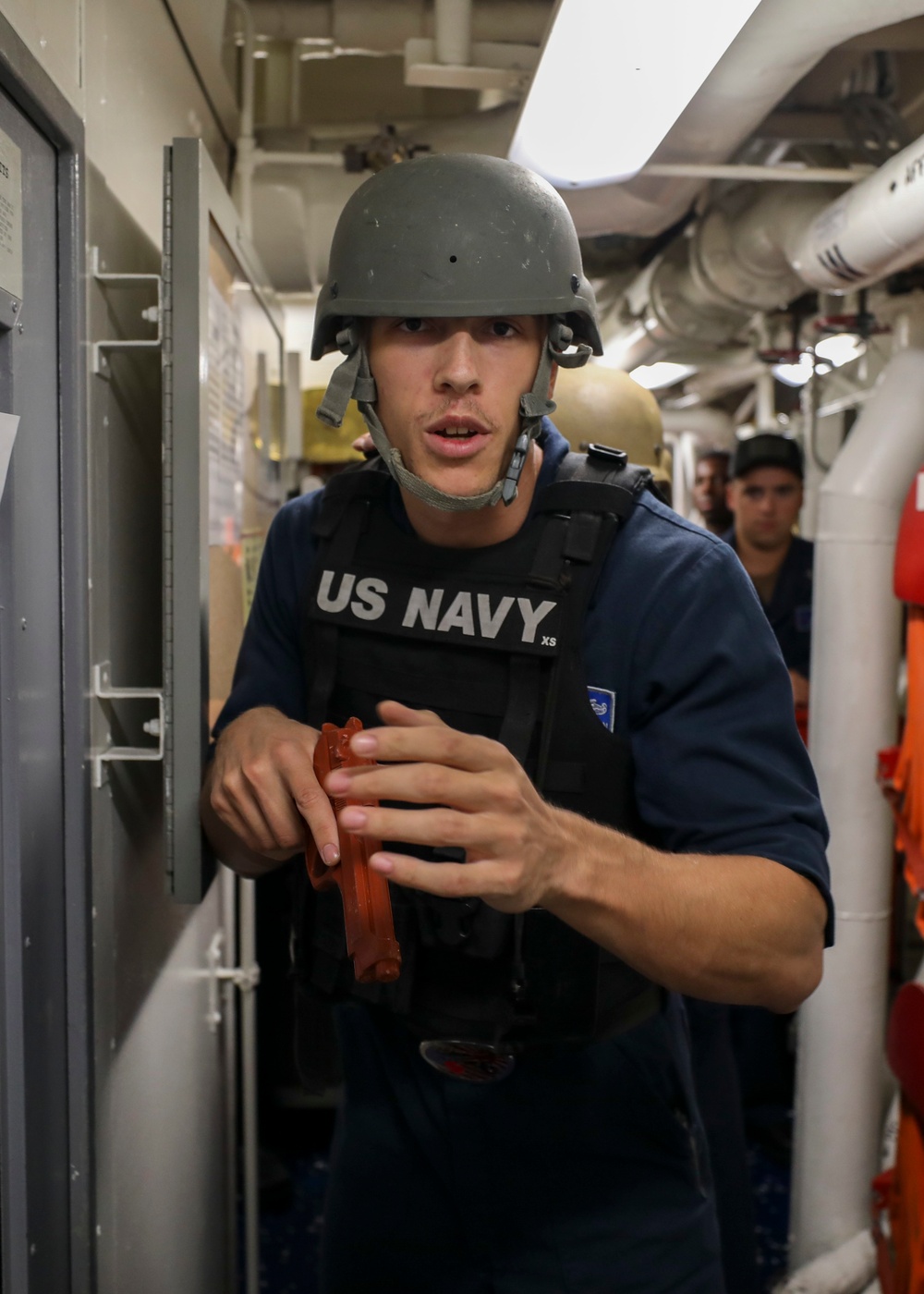 USS Higgins Conducts Mass Casualty Drill