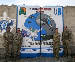 Virginia aviators leave behind mural in Kosovo to commemorate deployment