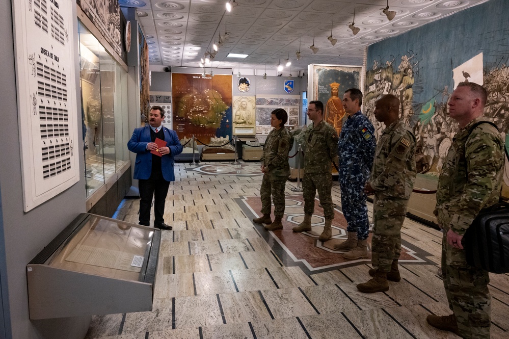 CMSAF visits with Romanian Air Force