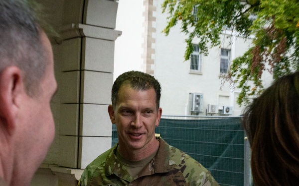 CMSAF visits with U.S. military members in Germany