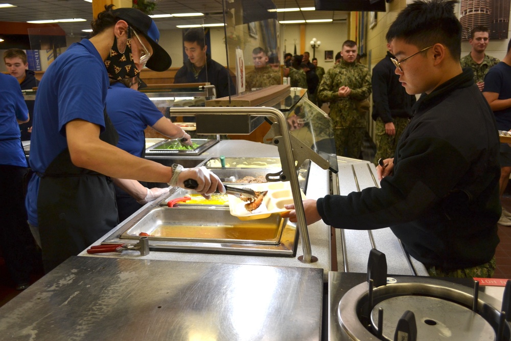 Navy Birthday Celebrated at Galley 525