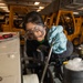 Sailors Remove Water Pump