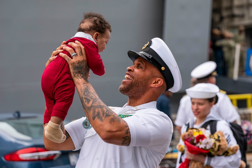 USS Kearsarge returns to Naval Station Norfolk