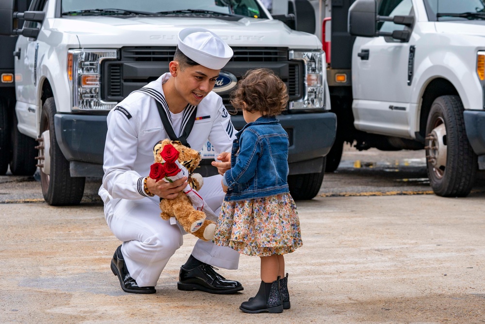 USS Kearsarge returns to Naval Station Norfolk