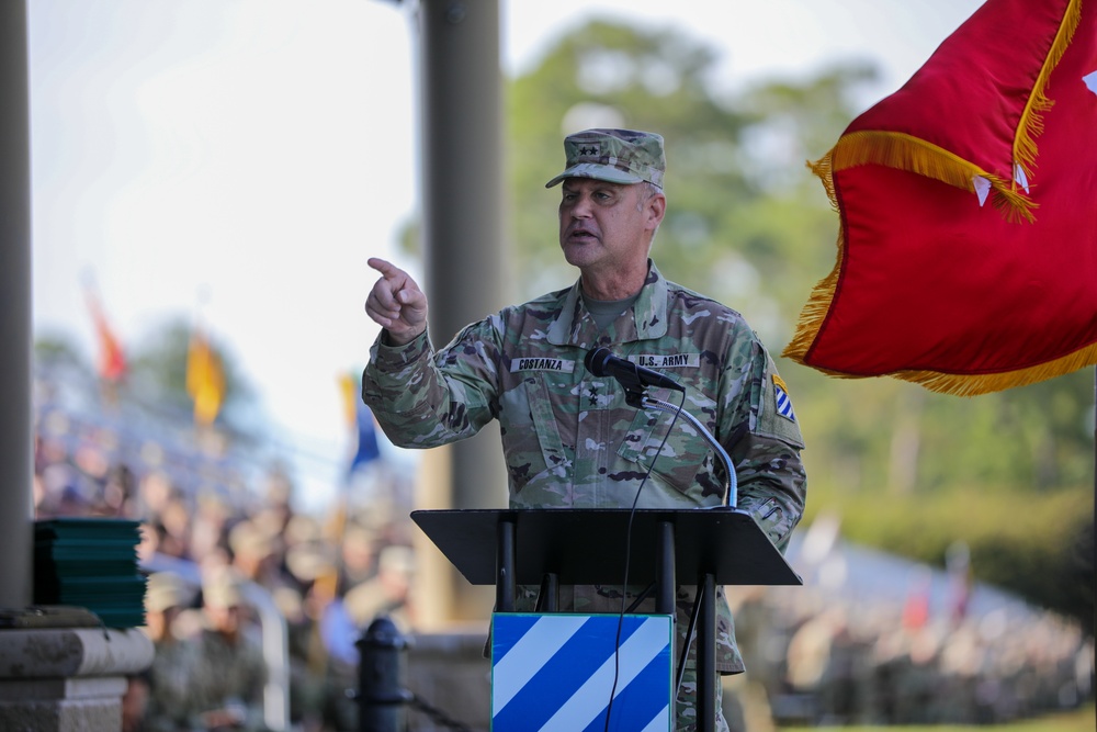 1st Armored Brigade Combat Team Uncasing Ceremony