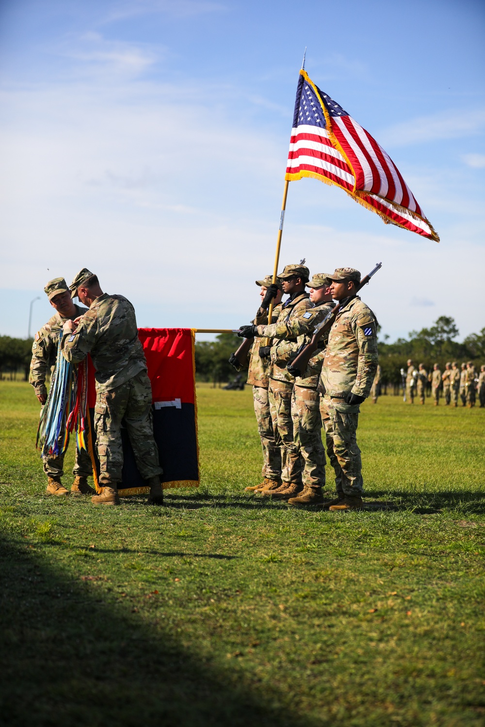 1st Armored Brigade Combat Team Uncasing Ceremony