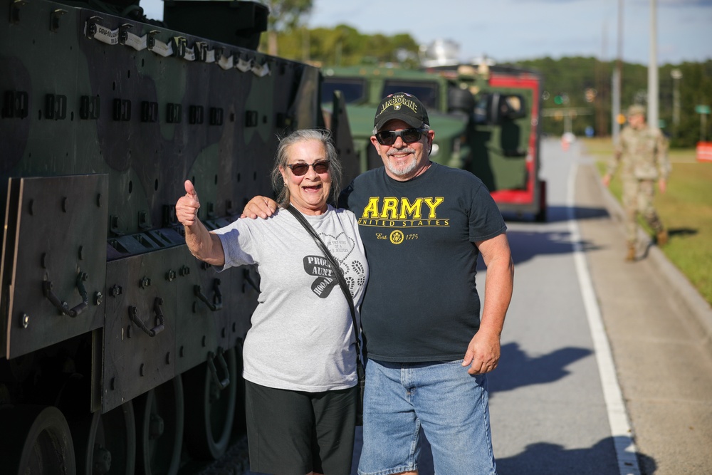 1st Armored Brigade Combat Team Uncasing Ceremony