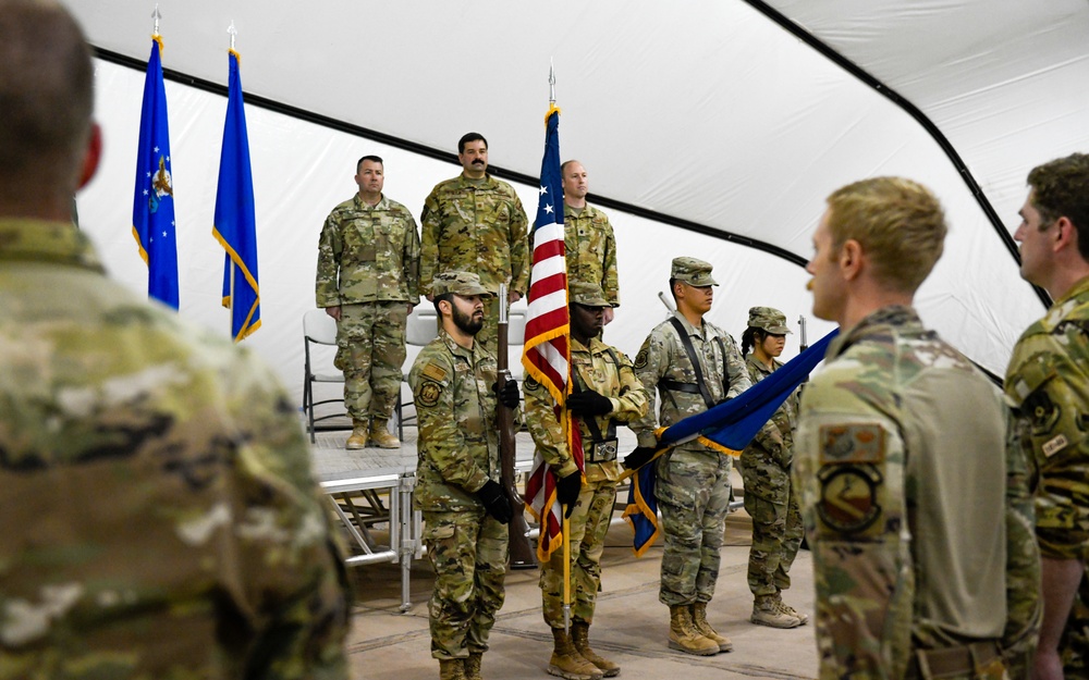 908th EARS Change of Command