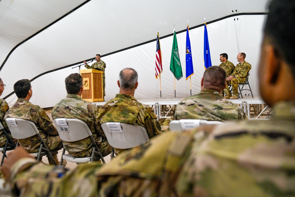 908th EARS Change of Command