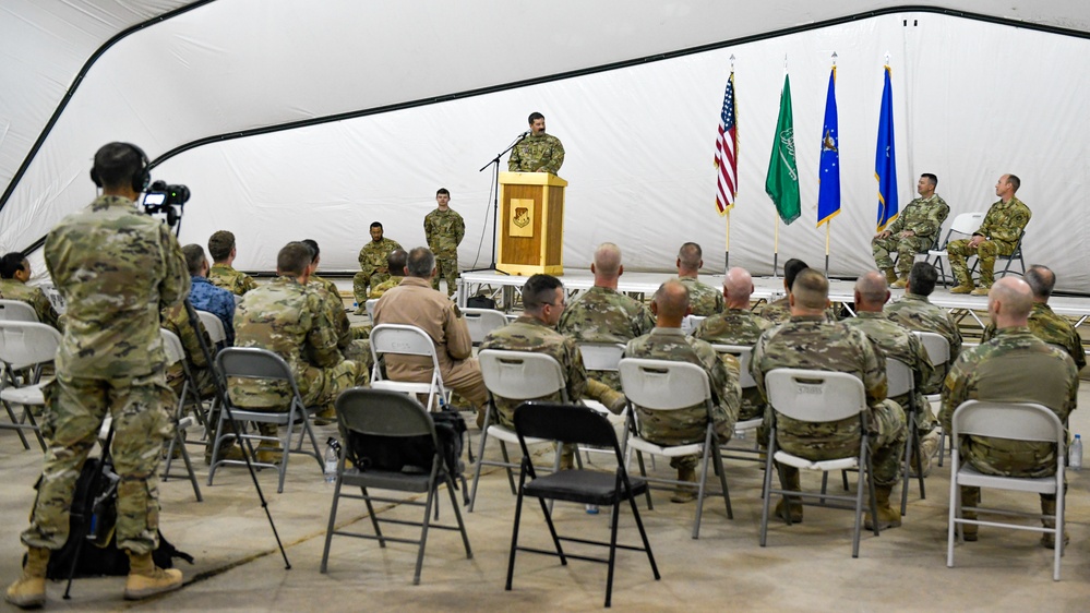 908th EARS Change of Command