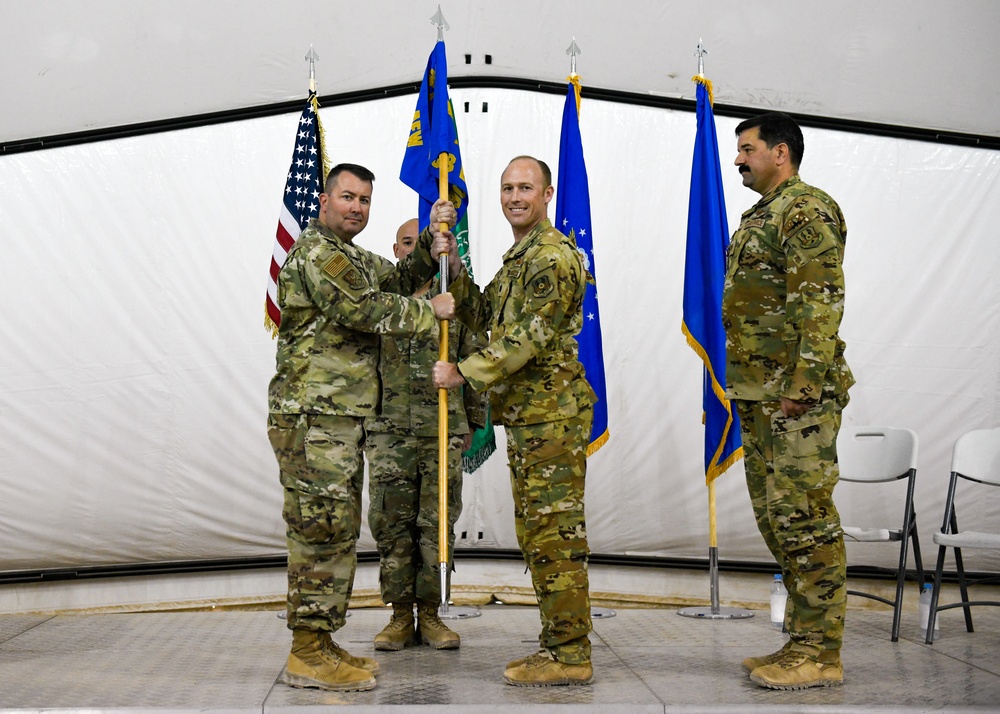 908th EARS Change of Command