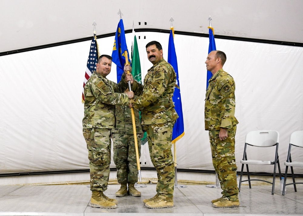 908th EARS Change of Command