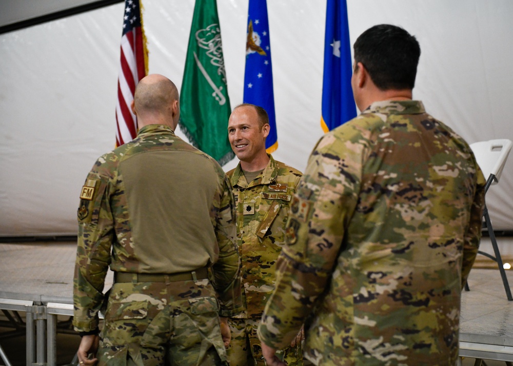 908th EARS Change of Command