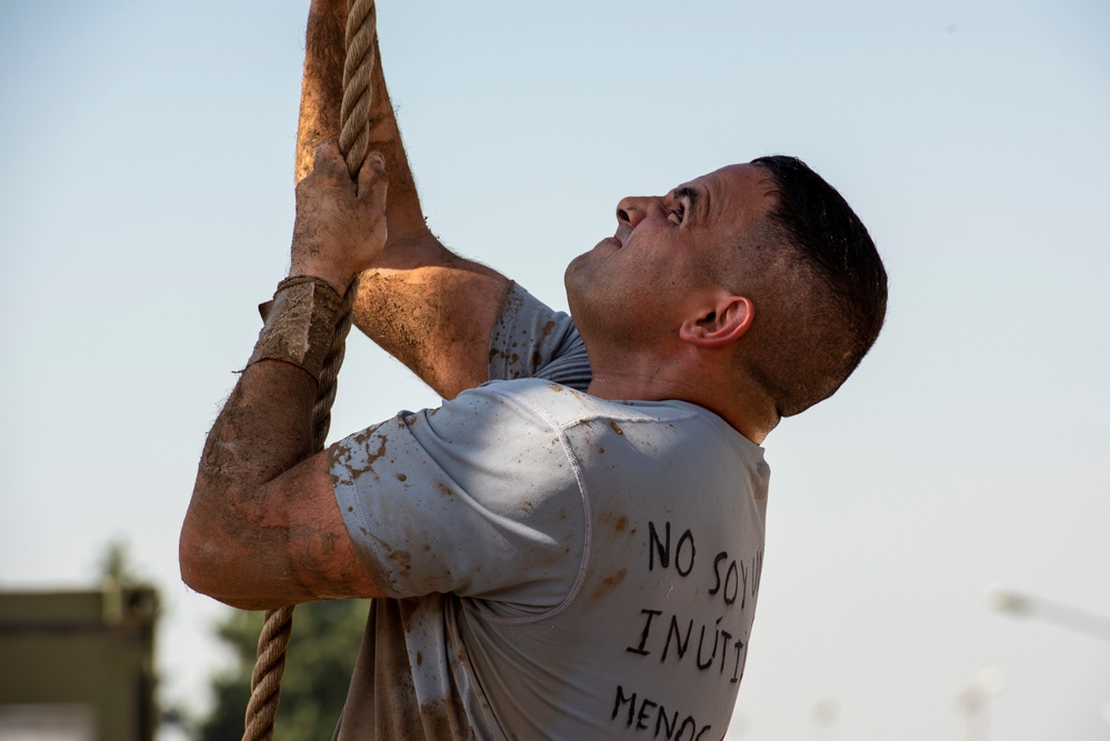 ‘Climbing’ the leaderboard, service members participate in Spanish Pegasus Race