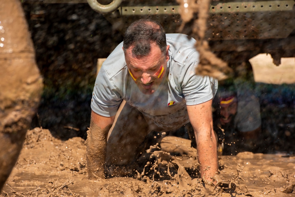 ‘Climbing’ the leaderboard, service members participate in Spanish Pegasus Race