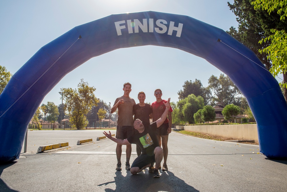 ‘Climbing’ the leaderboard, service members participate in Spanish Pegasus Race