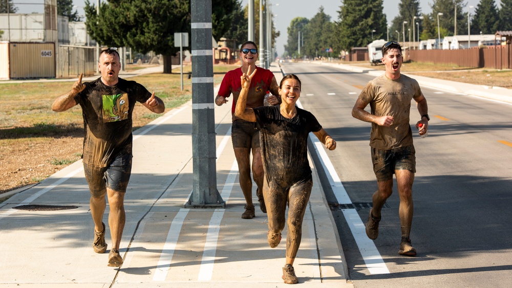 ‘Climbing’ the leaderboard, service members participate in Spanish Pegasus Race