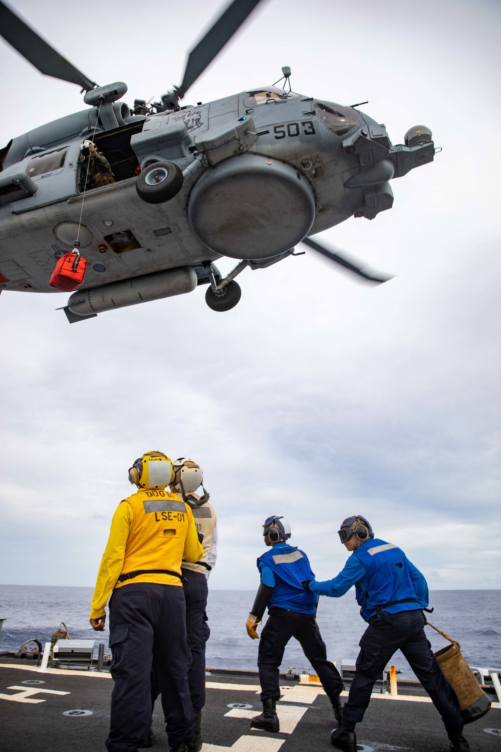 Ramage Conducts Flight Operations