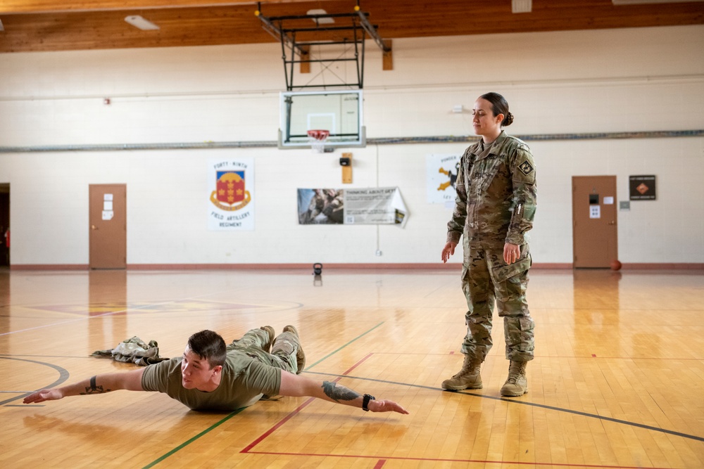 Holistic Health and Fitness program begins for the Wyoming Army National Guard